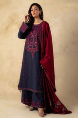 COCO BY ZARA SHAH JHAN PREMIUM QUALITY DHANAK WOOL 3 PIECE