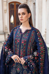 MARIA B WINTER WEAR 3 PIECE FABRIC DHANAK WOOL