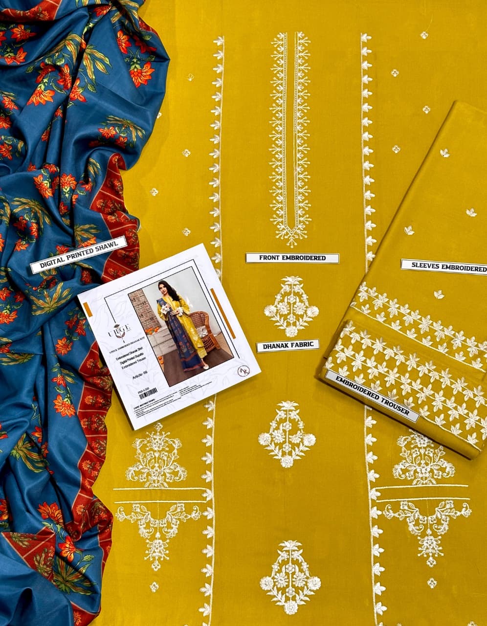 ASLINE AND URGE HIT 3PC WINTER WEAR DHANAK