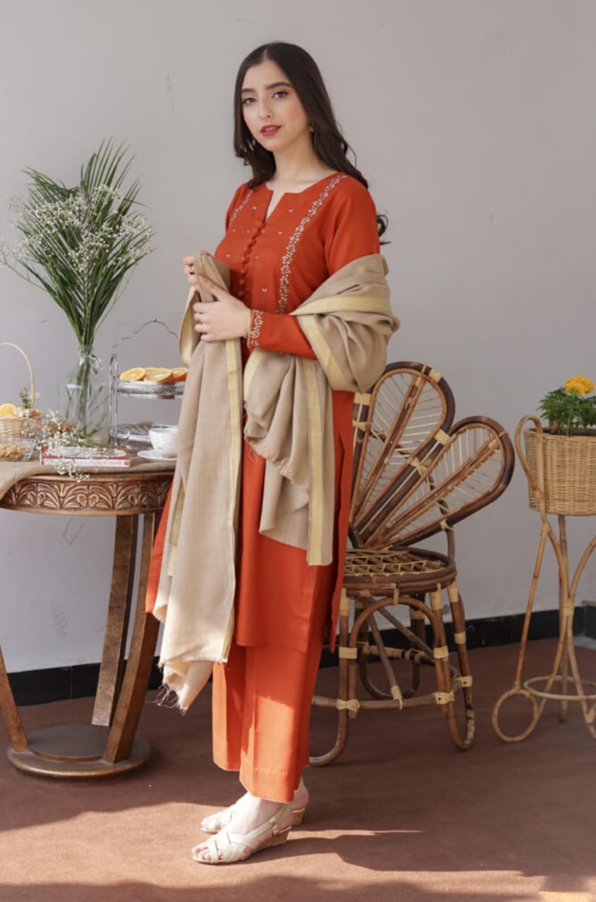 ASLINE AND URGE HIT 3PC WINTER WEAR DHANAK