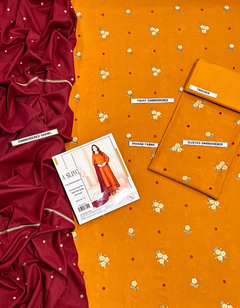 ASLINE AND URGE HIT 3PC WINTER WEAR DHANAK