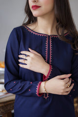 URGE CASUAL WEAR DHANAK EMBROIDERED 3 PIECE
