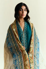 COCO BY ZARA SHAHJHAN 3 PIECE FABRIC DHANAK WOOL