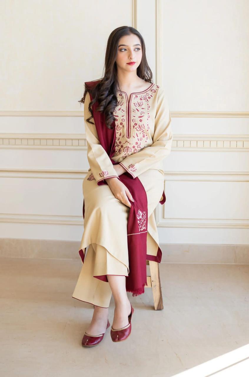 ASLINE AND URGE HIT 3PC WINTER WEAR DHANAK