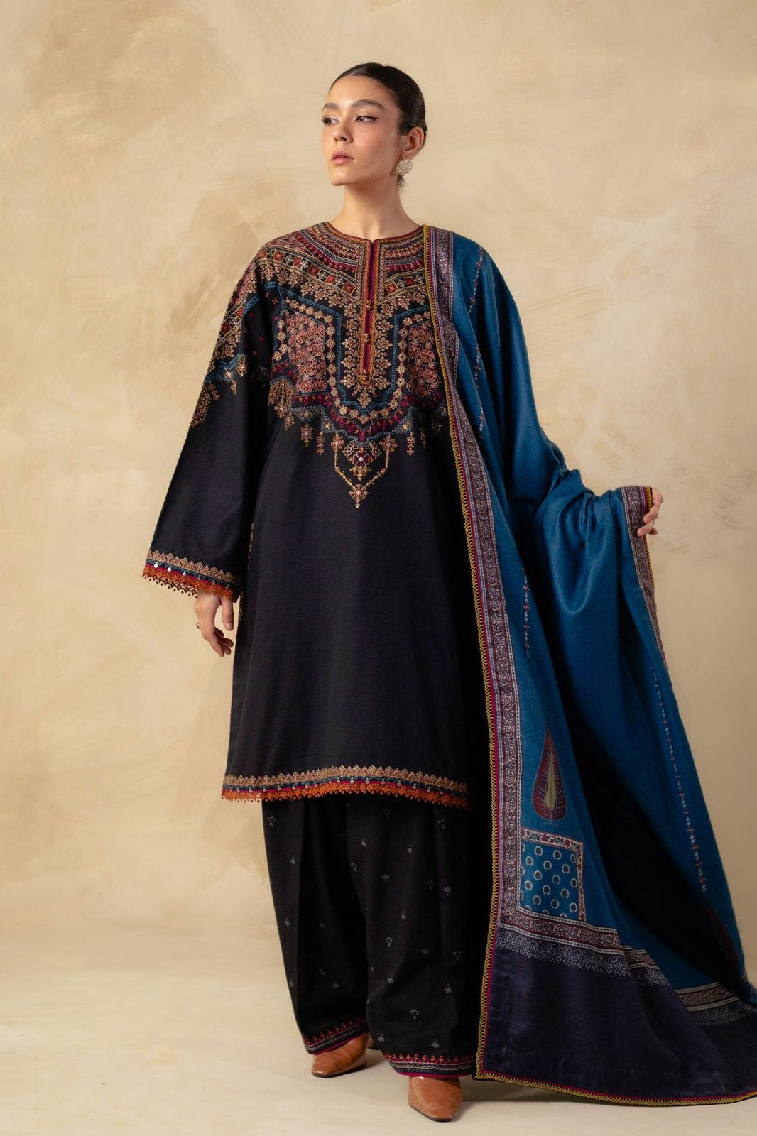 WINTER WEAR DHANAK FABRIC HIT 3PC