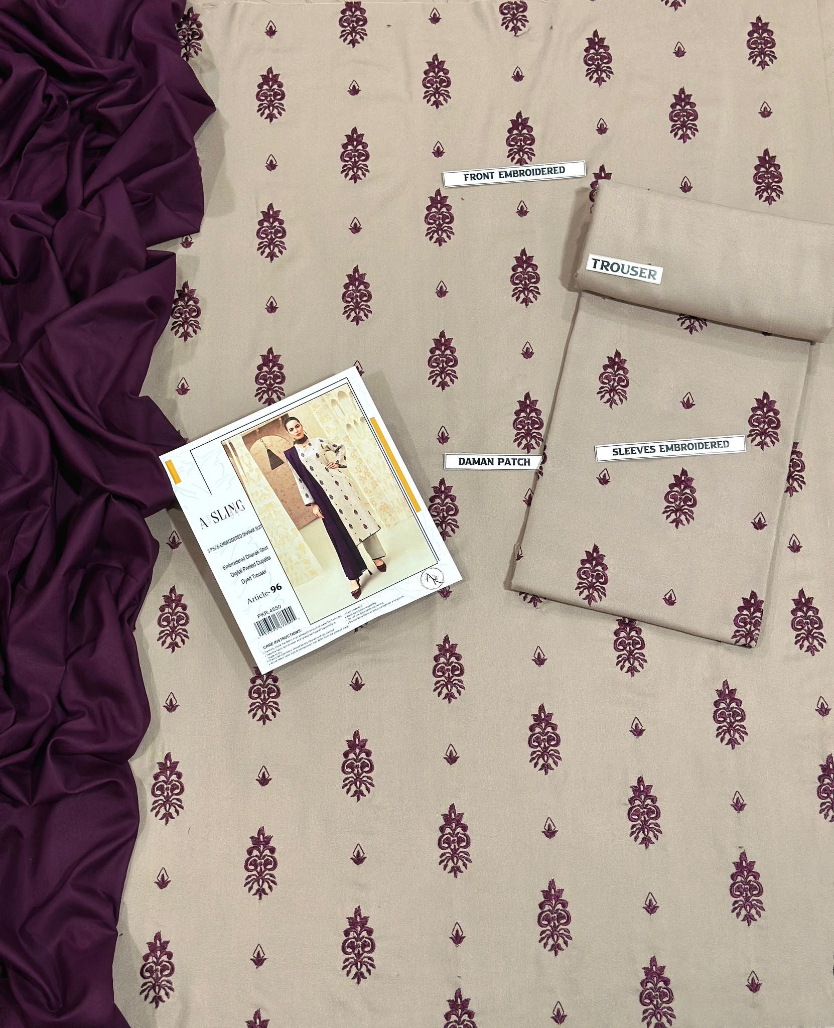 ASLINE AND URGE HIT 3PC WINTER WEAR DHANAK