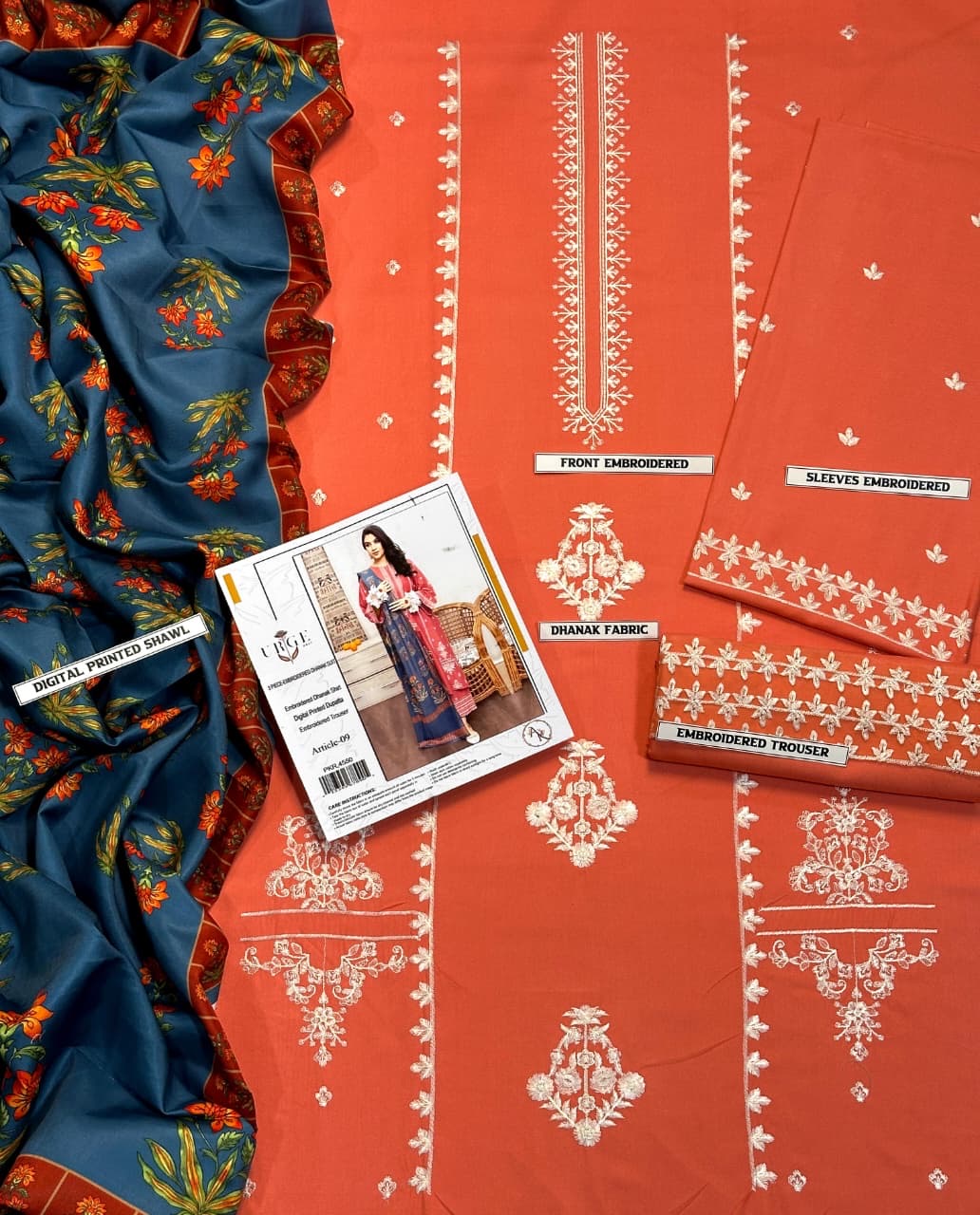 ASLINE AND URGE HIT 3PC WINTER WEAR DHANAK