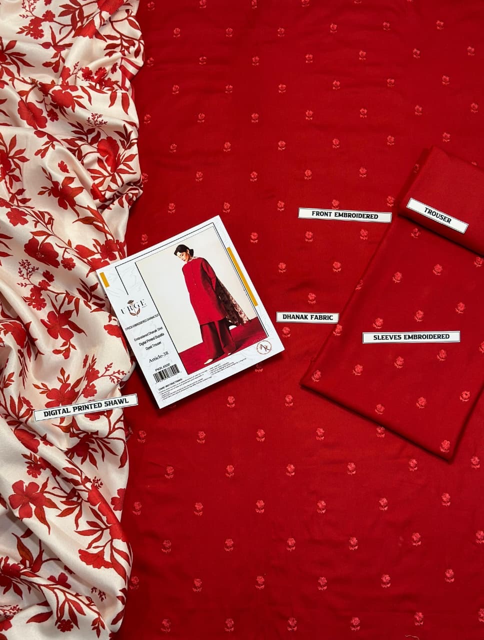 ASLINE AND URGE HIT 3PC WINTER WEAR DHANAK