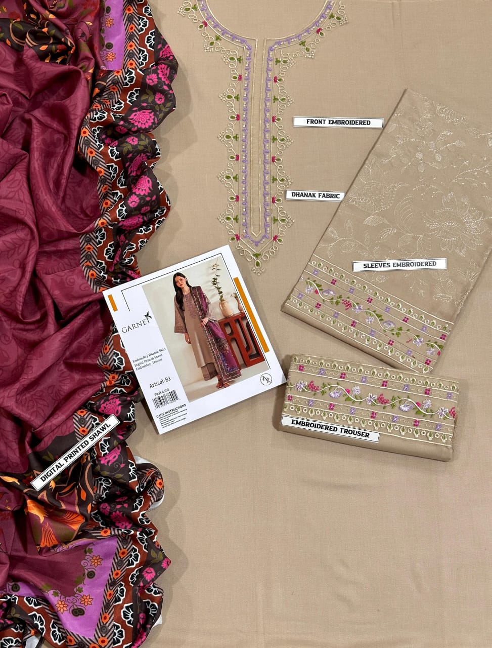 ASLINE AND URGE HIT 3PC WINTER WEAR DHANAK