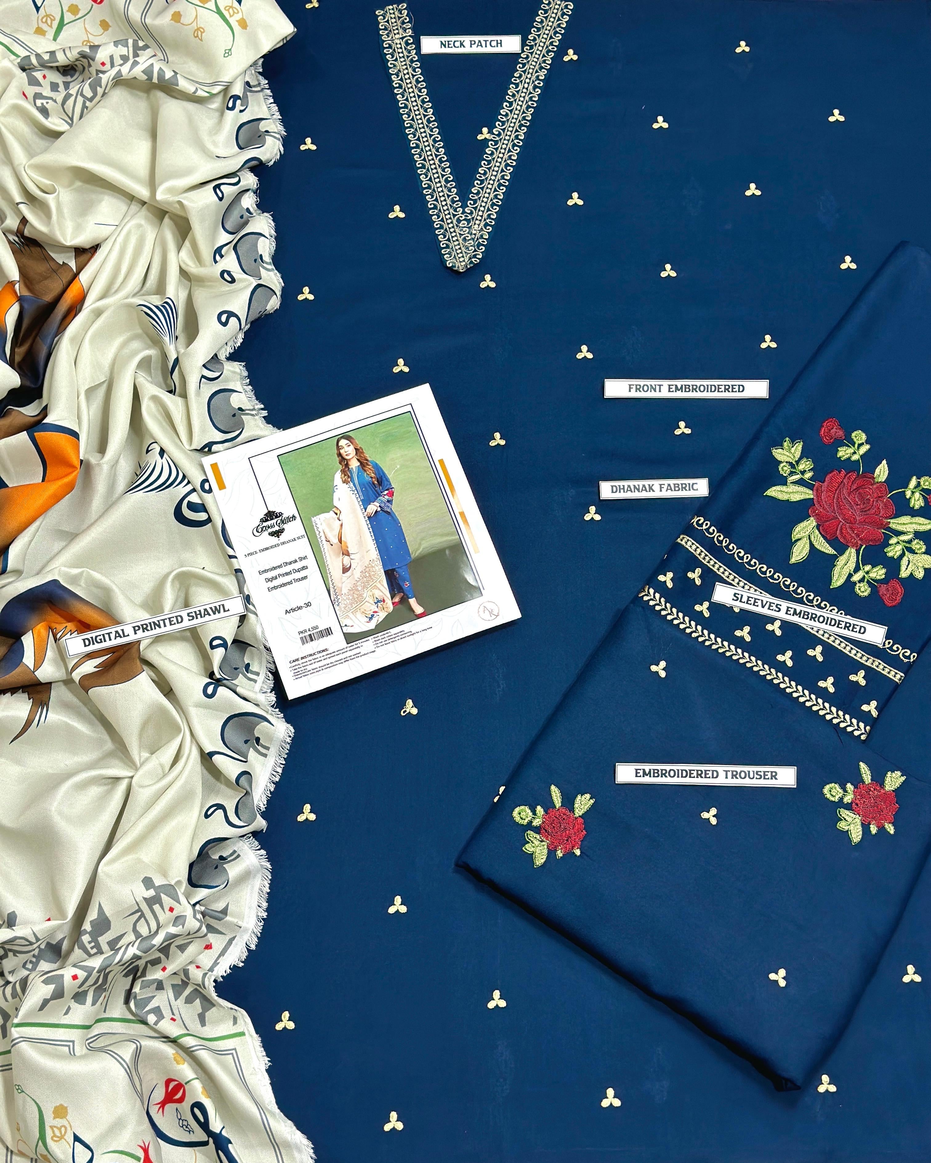 ASLINE AND URGE HIT 3PC WINTER WEAR DHANAK