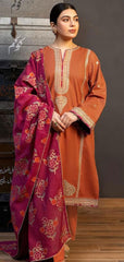 ASLINE CASUAL WEAR EMBROIDERED 3 PIECE