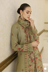 ROYAL BAREEZE 3 PIECE FABRIC DHANAK WOOL