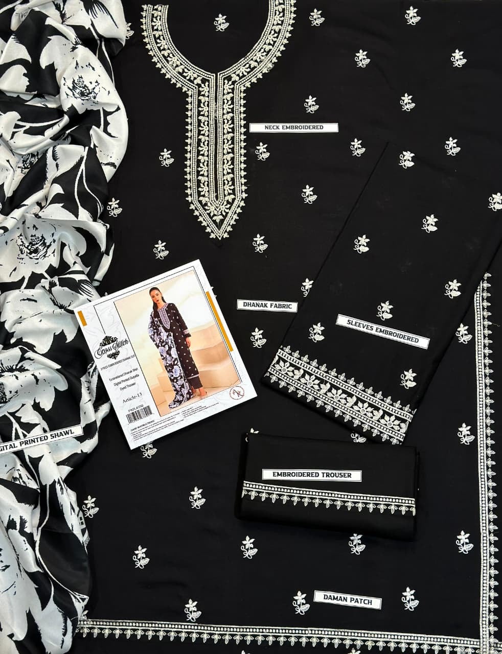 ASLINE AND URGE HIT 3PC WINTER WEAR DHANAK