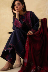 COCO BY ZARA SHAH JHAN PREMIUM QUALITY DHANAK WOOL 3 PIECE