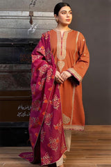 ASLINE CASUAL WEAR EMBROIDERED 3 PIECE