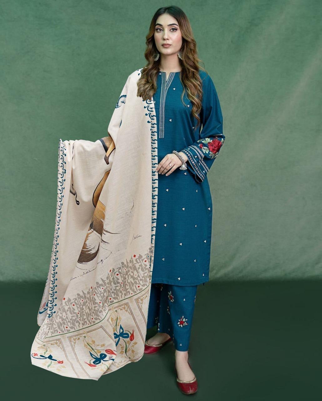 ASLINE AND URGE HIT 3PC WINTER WEAR DHANAK