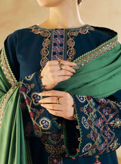COCO BY ZARA SHAH JHAN PREMIUM QUALITY DHANAK WOOL 3 PIECE